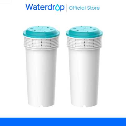 Waterdrop Filter Cartridge, Replacement For Tommee Tippee Closer To Nature Perfect Prep Machine Replacement Filter, New Lid, Reduce, / (Pack Of 2)