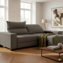 3-Seater Reclining Sofa Cover, 0.90m, King Size, Gel Mesh Sofa Protector, Spandex - Màu xám đen - Xem 3