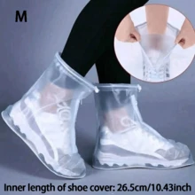 1 Pair Zippered PVC Rainproof Shoe Covers Non-Slip Thickened Wear, Rubber Sole Overshoes Galoshes Protectors-Resistant Rainproof Shoe Covers For Men And Women Outdoor Travel Shoe Covers Reusable Rain Boot Covers, Shoe, Spring Summer Picks, Brides Maid Gifts, Room, Bedroom Decor, Bedroom Decor, Beach, Travel, For Men, For Women, Vacation,Women's Day,Travel Essentials,Wedding Favours,Y2k,Bedroom,Car Accessories Women,Kitchen Decor, Beach,Summer,Vacation,Holiday,Travel Essential,Going Out Tops,Household Items - Multicolor - View 14