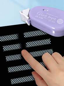 双面胶带、永久胶带、胶带座、胶带涂抹器、DIY手工、剪贴簿、相册、学习用品、卷筒胶带、男女皆宜的礼物、送给朋友、同事、学生的礼物、生日礼物、学习必备品、节日必备品、办公用品、旅行必备品 - 彩色 - 查看 5