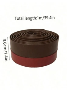 1 Piece Of Self-Adhesive Silicone Burette For Doors - Used For Sealing Indoor And Outdoor Spaces With Door Seals For Sound Insulation