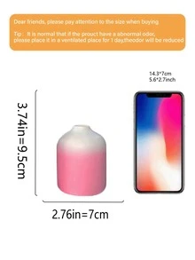 Vază decor boho din rășină – piesă centrală elegantă pentru sufragerie, cu compatibilitate florală, accent estetic modern pentru casă, pentru măsuța de cafea/consolă, cadou perfect pentru casă nouă, pasionații de design interior. - Multicolor - Vizualizare 9