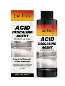 JUE FISH Ceramic Tile Cleaner - Gentle Formula To Clean And Brighten Tile Surfaces And Grout, Home Floor Care - Multicolor - View 3