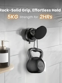 360° Magnetic Phone Holder, Magnetic Car Phone Mount, Hands-Free Suction Cup Phone Stand, Suitable For Car/Gym/Mirror/Shower, Compatible With IPhone 16 Pro Max/Android Phones, Note: Only Suitable For Smooth Surfaces