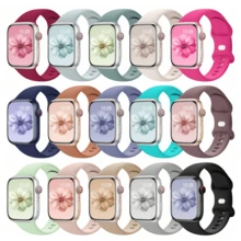 Bracelets de montre élégants et actifs compatibles avec Séries 6-11 SE SE2 SE3 Ultra 2 3 38 40 41 42 44 45 46 49mm - Apparence raffinée avec un ajustement sécurisé, parfait pour un anniversaire ou un cadeau familial - 42 mm-10/38 mm/40 mm/41 mm - Voir 7