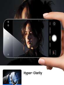 3片装金属镜头相机保护膜，兼容 17 Pro Max/17 Pro，易贴防刮，全覆盖，兼容保护壳，适用于日常、办公室、家庭使用。防水防震防摔。 - 銀色單顆 - 查看 6