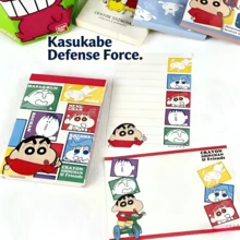 CRAYON SHINCHAN Sổ tay ghi chú Crayon Shin-Chan của Nhật Bản là loại sổ xé rời, không keo dính, hình hoạt hình, sáng tạo và dễ thương dành cho nữ sinh. Sổ tay ghi chú Crayon Shin-Chan này là một cuốn sổ tay nhỏ gọn, hoạt hình, có thể xé rời và không keo dính, thuộc loại sổ xé rời. - Nhiều màu - Xem 4