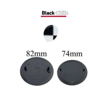 2个82mm/74mm汽车前引擎盖标志/后备箱盖标志，适用于宝马E36 F20 E46 E39 E38 E90 E60 E87 E34 E53 X3 X5 X6 M系列车型，配件 - 均碼 - 查看 11
