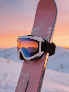 New Large Frame Ski Riding Mountain Windproof Men's Goggles, Windproof Protective Ski Goggles, Christmas Gift - White - View 5