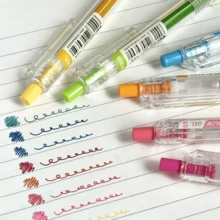 12pcs/Set Mixed Color Gel Pens, Classic Colors, Writing Pens, Drawing Markers, Pressurized Colored Pencils, Signature Pens, Suitable For Writing & Drawing Notebooks, Office & School Use