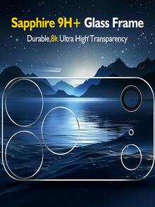 5片装全覆盖摄像头保护膜,兼容 17/14/15/13/12/11/16 Pro Max Plus/17 Air配件后镜头玻璃 - 5片 - 查看 12