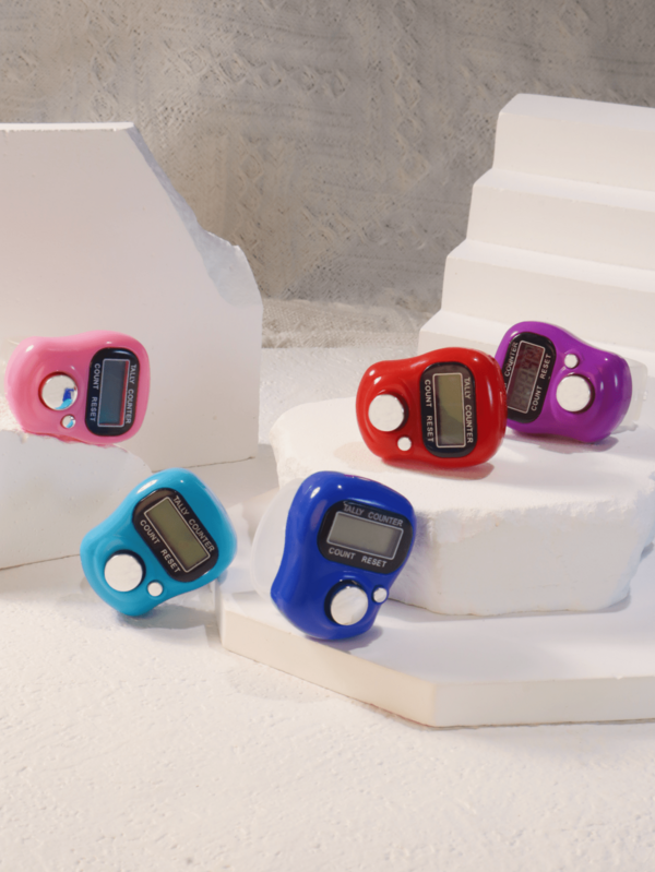 1pc Portable Electronic Counter, Multi-Functional Handheld Counter With One-Click Reset, Suitable For Ramadan Tasbih, High Precision, One-Click Count Reset, Ideal Gift For Eid, Ramadan Festival Celebration