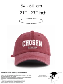 1顶“上帝真好”印花水洗棒球帽，简约休闲时尚复古，柔软吸汗带，尺寸可调节，轻便防晒，百搭复古老爹帽，适合户外运动、日常佩戴、聚会度假，是送给家人和朋友的完美礼物。 - GOD IS GOOD - 查看 8