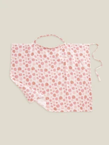 1pc Oeko-Tex Certified Breathable Soft Nursing Top, Car Seat Sunshade, Breathable Nursing Cover, Multi-Functional Baby Stroller Canopy