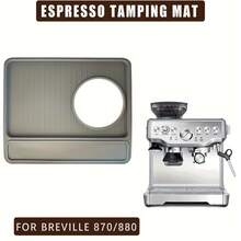 Tapete de compactação de café para Breville 870/880, tapete de silicone para máquina de café expresso Breville, tapete antiderrapante Breville com bordas elevadas, capa superior impermeável e resistente ao calor para máquina de café. - Multicolorido - Ver 9