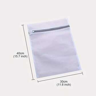 1pc Washing Machine Laundry Bag, Fine Mesh Lingerie Bag, Large Size Bra Bag