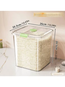 大容量宠物食品储存容器，密封猫狗粮罐，防潮家用食品储存盒