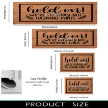 1 pièce Décoration de maison, tapis imprimé avec motif amusant, tapis en fausse laine - Hautement absorbant, facile à nettoyer, convient pour la décoration de la maison, la ferme, l'entrée, l'intérieur, la chambre, la cuisine, la salle à manger, le petit bureau/bureau à domicile, l'évier, la buanderie, le tapis, le tapis de cuisine, le tapis antidérapant - Multicolore - Voir 9