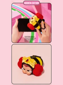 POP MART CRYBABY Cute Power Girl Series Blind Box Collectibles, Vinyl Face with Soft Textured Body Design, Sweet and Playful Kawaii Style Featuring Bold Girl Power Elements, Bright Color Palette with Expressive and Adorable Details, Charming Decorative Collectible for Desift 或 Home playive and Adorable Details, Charming Delik, BYible for Desift orpid, forers, 基礎, BY BYs, Fans, Fans, for Desift orpid, BYp. Girlfriend, Boyfriend or Partner, A Lovely Choice for Birthdays, Valentine’s Day, Holidays and Cute-Themed Collections