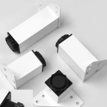 4-Piece Metal Triangle Shaped Furniture Leg Replacement Coffee Table, Cabinet Legs, Sofa Accessories, Hardware Accessories