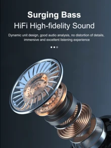 REMAX 180° Rotatable Bluetooth Earphone, Dual-Device Connection, Waterproof & Sweatproof, ENC Noise Cancellation, HD Call Quality, Voice Prompt, Suitable For Business Use - Black - View 11