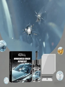 rayhong Windshield Crack Repair Kit, Provides Clear Vision For Driving, Car Restoration Kit, Great Gift For Family And Friends - Multicolor - View 9