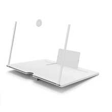 1个12英寸抽屉式手机屏幕放大器，手机视频放大器，高清全屏放大，适用于观看手机视频，兼容、安卓手机，生日礼物，送给家人、朋友的电影、视频和游戏礼物，生日电影视频游戏放大器屏幕扩展器