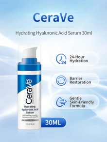 CeraVe 玻尿酸烟酰胺修护精华液，30毫升 - HA精華30ml - 查看 1