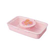 PLASUTIL Baby Decorated Wet Wipe Holder By Plasútil - Little Animals Girl - View 1