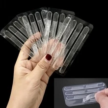 5pcs (20pcs) Transparent Silicone Anti-Slip Shoe Pads, Cushion Inserts For Women Sandals - Transparent - View 5