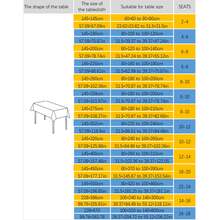 1件装长方形缎面桌布，适用于母亲节和节日装饰、派对、宴会、露营、野餐、烧烤、室内外日常使用。