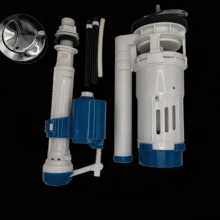 Modern Toilet Flush Valve Replacement Kit, Plastic Structure, Fits Multiple Toilet Tank Models, Easy Installation, No Pressure Bathroom Bathroom Accessories Bathroom Tools - Multicolor - View 8