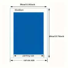 Bộ tranh đính kim cương 5D không khung cỡ lớn 40x50cm dành cho người lớn, tranh đính kim cương tròn đầy đủ, đồ thủ công tự làm, thích hợp trang trí phòng ngủ, văn phòng, phòng khách, nhà cửa, trang trí tường, ý tưởng quà tặng thủ công. - Nhiều màu - Xem 2