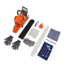 71.8cc Gas Chainsaw, 24 Inch Power Chain Saw, Handed Petrol Chainsaws Gasoline Chainsaws Garden Tool For Cutting Trees, Wood, Outdoor Home Garden And Farm Use - Orange - View 9