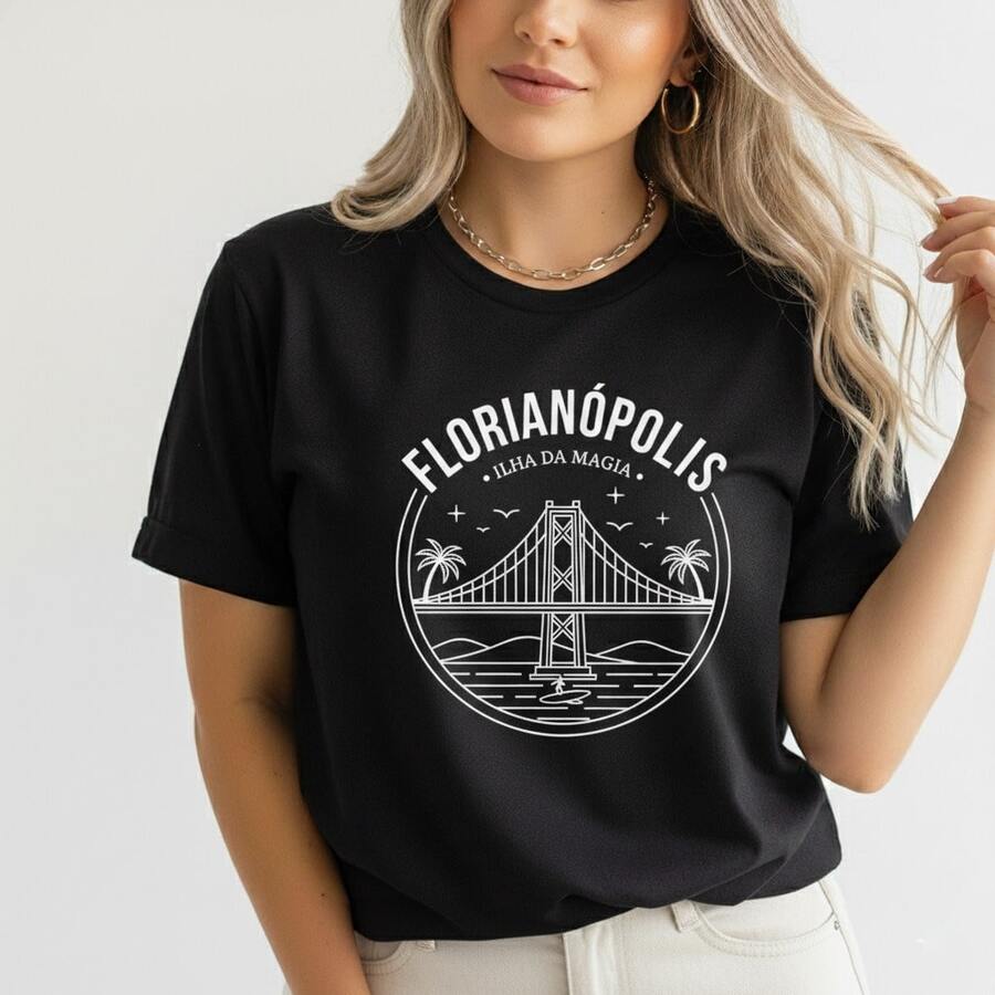 Women's Black Short-Sleeved Crew Neck T-Shirt In A Cotton Blend With A Sporty Cartoon Print. Regular Fit, Ideal For Casual Wear. - 白色 - 查看 1