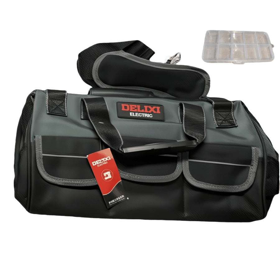 手持式多功能工具包，多功能牛津帆布材质，电工工具包，维修五金工具，加厚耐磨收纳袋 - 彩色 - 查看 12