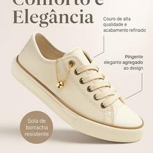 Women's Casual Sneakers With Heart Pendant | Flat, Non-Slip Sole - Comfort And Style - 黑色 - 查看 3