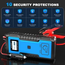 1000A UltraSafe Jump Starter, Super Capacitor 12Volt Car Jump Starter No Battery, Portable Jump Starter Battery Pack For Up To 10.0L Gas And 8.0L Diesel Engine,  Power Bank Battery Charger, LCD Display Car Battery Charger, Fast Charging USB Output, LED Emergency Lighting Flashlight, 12V Portable Jump Box - JSC2100 - View 6