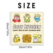 GDTME Cuaderno de bocetos de 24 páginas de papel grueso, recomendado para principiantes, de 7.87*7.87 pulgadas, con patrones elegantes y líneas claras, regalo ideal para Año Nuevo, Pascua, Día de San Valentín - 1213 - Ver 2