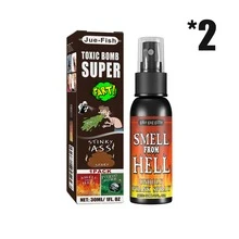 Stinky Fart Spray, Holiday Party Fool Toy Prank Stinky Entertainment Spray, Suitable For Various Party Scenes - 棕色 - 查看 10