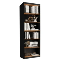 House Furniture Stores Gold Colors Bookcase - màu đen - Xem 3