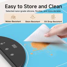 保温餐盘垫，家用牛奶加热器，桌面保温垫，多功能电热餐盘垫 - 美規A型插(110-127V) - 查看 4