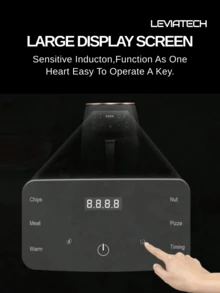 dreame 4.7夸脱大容量智能全自动空气炸锅，配备多功能LED触摸屏，适用于煎炸、烘焙、烤鸡和微波烹饪。 - 英規插(220-240V) - 查看 4