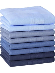 Men's Handkerchiefs 16 Inches, Handkerchiefs For Men, Soft White Hankies For Men - Multicolor - View 1