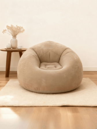 Bean Bag Chairs Inflatable Camping Chairs Inflatable Slouchy Sofa Blow Up Chairs Folding Portable Inflatable Chair For Living Room Bedroom Reading Room