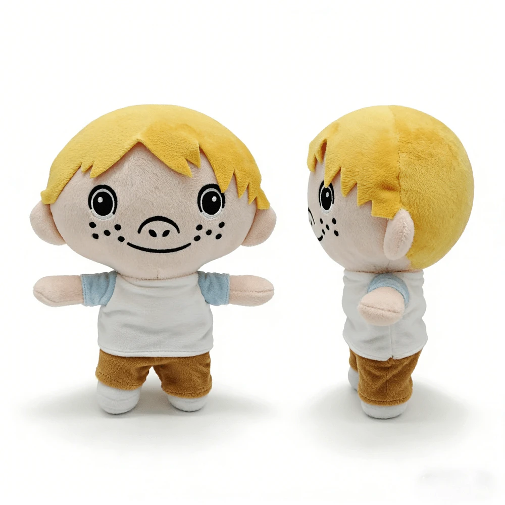 毛绒柔软卡通卡车男孩动物填充玩偶枕头毛绒玩偶装饰儿童生日 - 黃色 - 查看 1