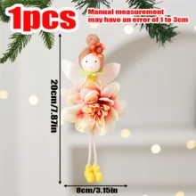 1pc New Spring Artificial Flower Angel Fairy Creative Pendant, Suitable For DIY Home, Holiday And Party Decoration. Applicable For Indoor And Outdoor Garden, Living Room. Ideal For New Year, Valentine's Day, Mother's Day, Easter, Wedding Decoration, And Also A Perfect Birthday Or Anniversary Gift. - Multicolor - View 5