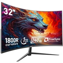 Ein ordinateur brandneuer 34-Zoll-Monitor aus dem Jahr 2025. Ein 144-Hz-Gaming-PC, der für die meisten Spiele auf dem Markt geeignet ist monitor gaming.Ausgestattet mit einem 1500R-Curved-Design verfügt dieser Monitor über ein 4K-Display. Egal, ob Sie ihn für die Arbeit oder zu Hause, zum Spielen, Fernsehen oder Filmeschauen verwenden, der Monitor ist gestochen scharf und flüssig ohne Verzögerung. Das perfekte Geschenk für die Feiertage, eine Überraschung für Ihren Vater oder Freund und ein tolles Monitorgeschenk ecran gaming. - EU C-Typ Stecker (220-240V) - Übersicht 2