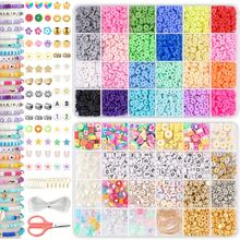1000/2000/3000/2315/2955/3032/4892pcs Soft Clay, Suitable For DIY Jewelry Making, Home Crafts To Enrich Daily Life, Making Bracelets, Necklaces, Beading, Holiday & Valentine's Day Gifts