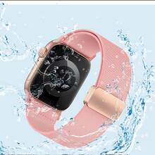 Stretchy Bands Compatible With Apple Watch Bands For Women Men 40mm 41mm 38mm 42mm 44mm 45mm 46mm 49mm Series 11 10 9 8 7 6 5 4 Ultra3 SE3 SE2 Fashion Personalized Strap - For Apple Watch 42/44/45/46/49mm(Series11-10) - View 15